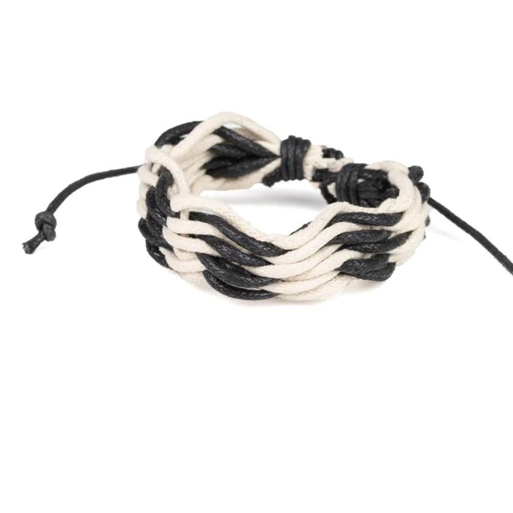 Weave High and Dry Black Urban Bracelet